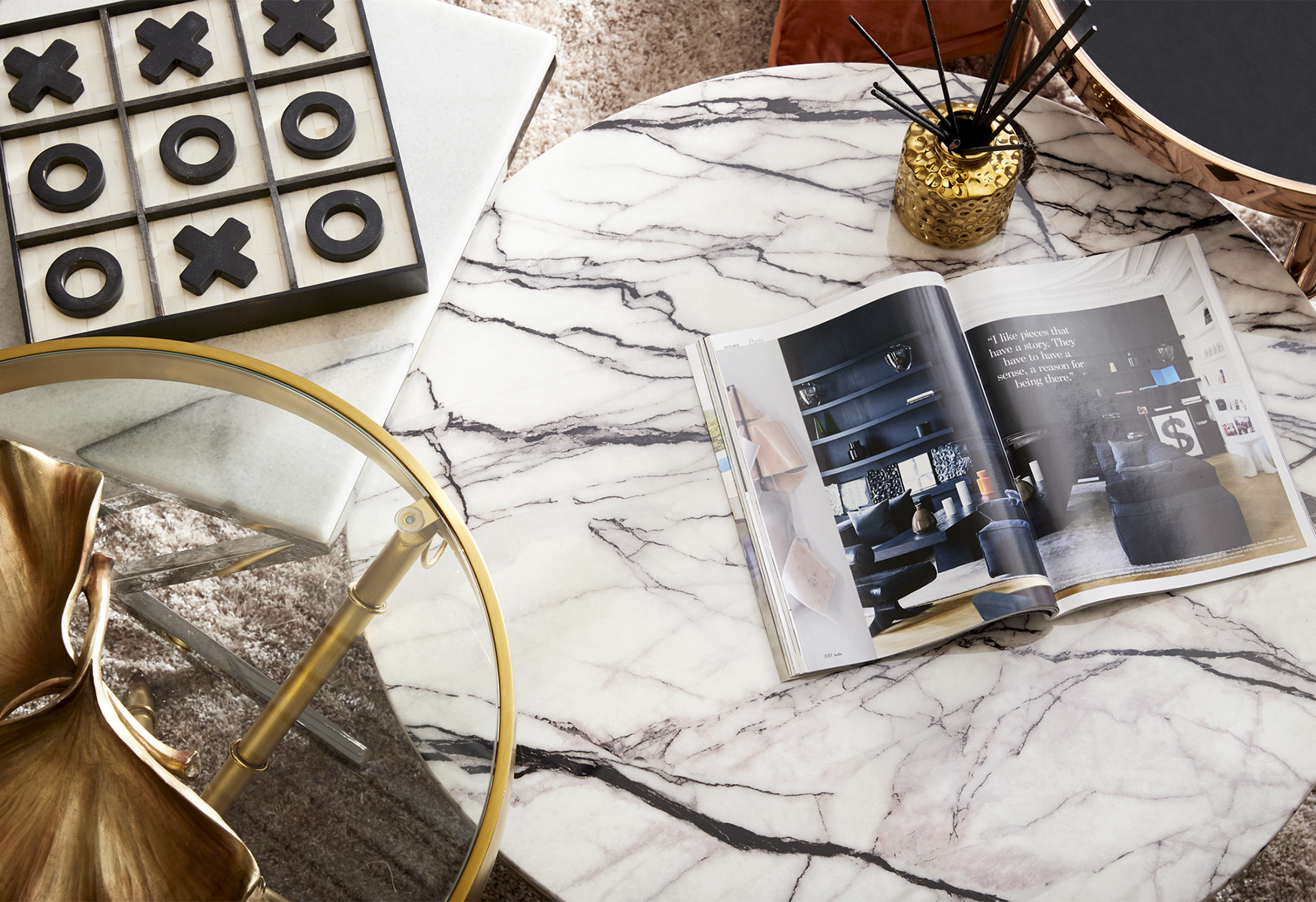 Oracle Marble coffee table