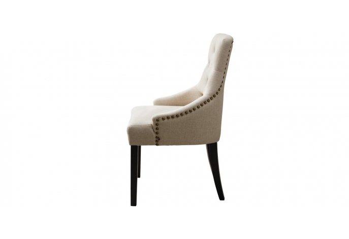 Saxon Chair Cream Linen