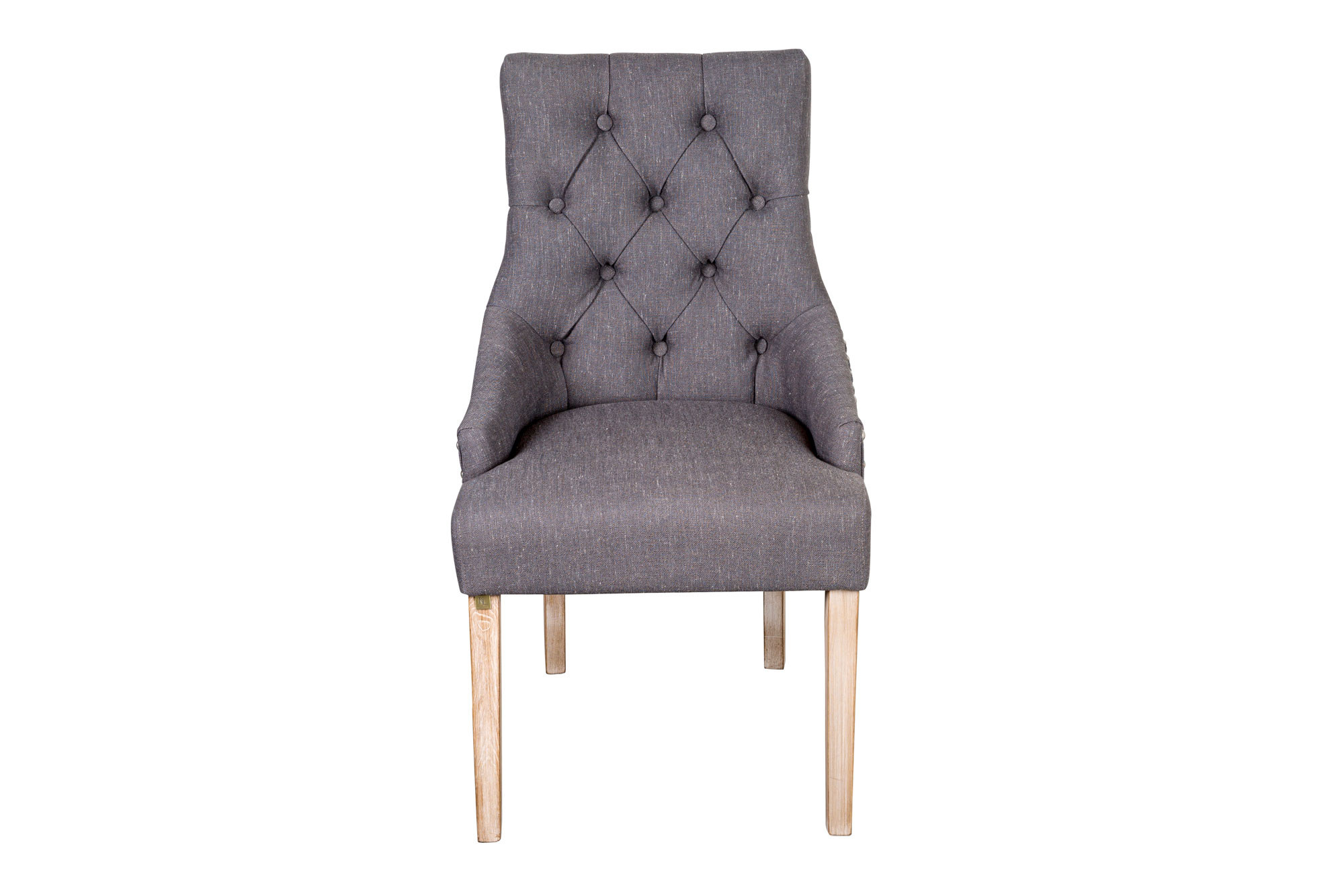 Linda Chair Grey Linen