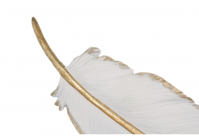 White Feather Wall Art