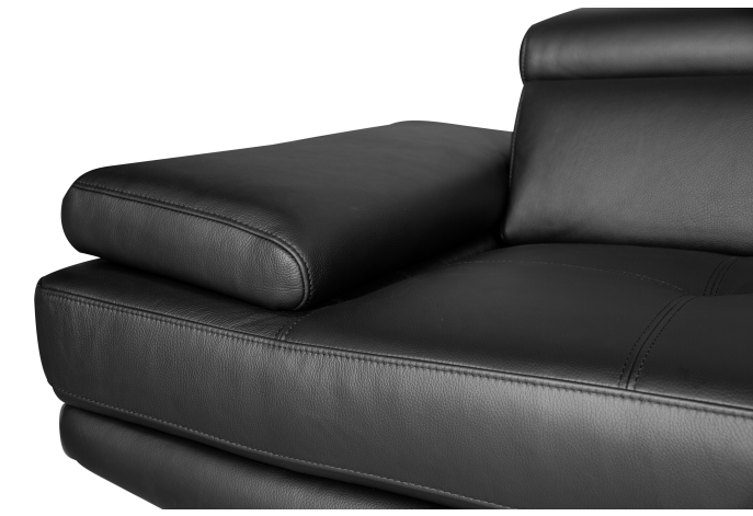 tindall 96 leather sofa