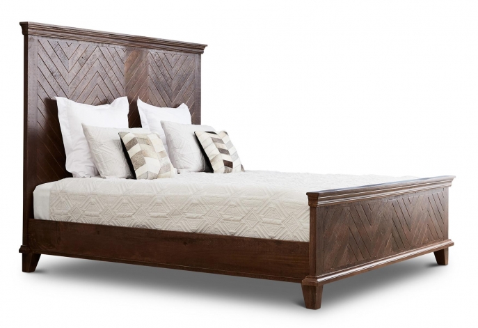 Herringbone Queen size bed