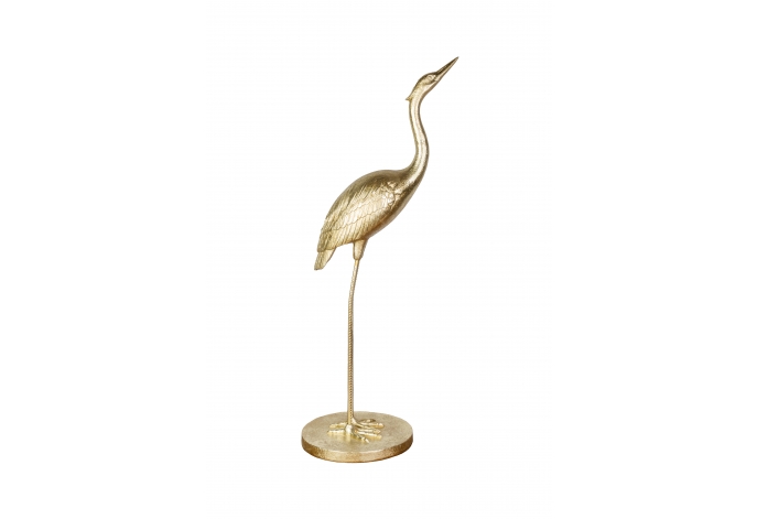 Gold Heron Decorative