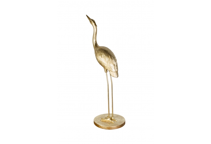 Gold Heron Decorative