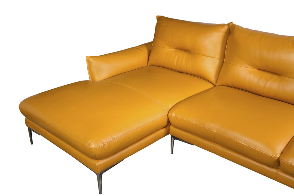 Giovvani Lounge Leather Sofa Left