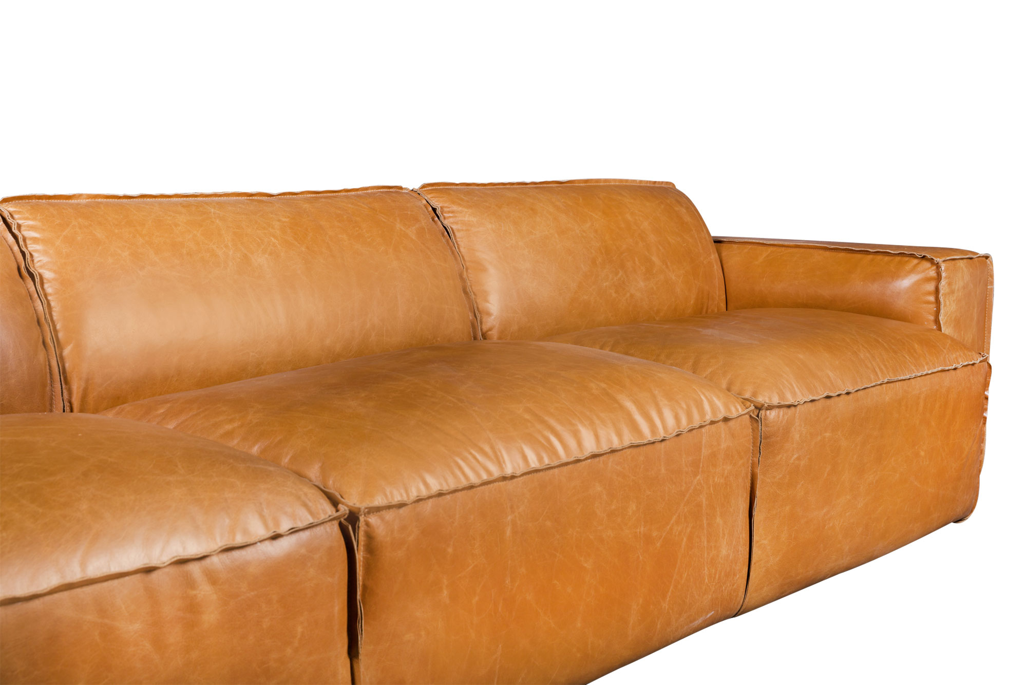 Tegan 3-Seater Leather Sofa