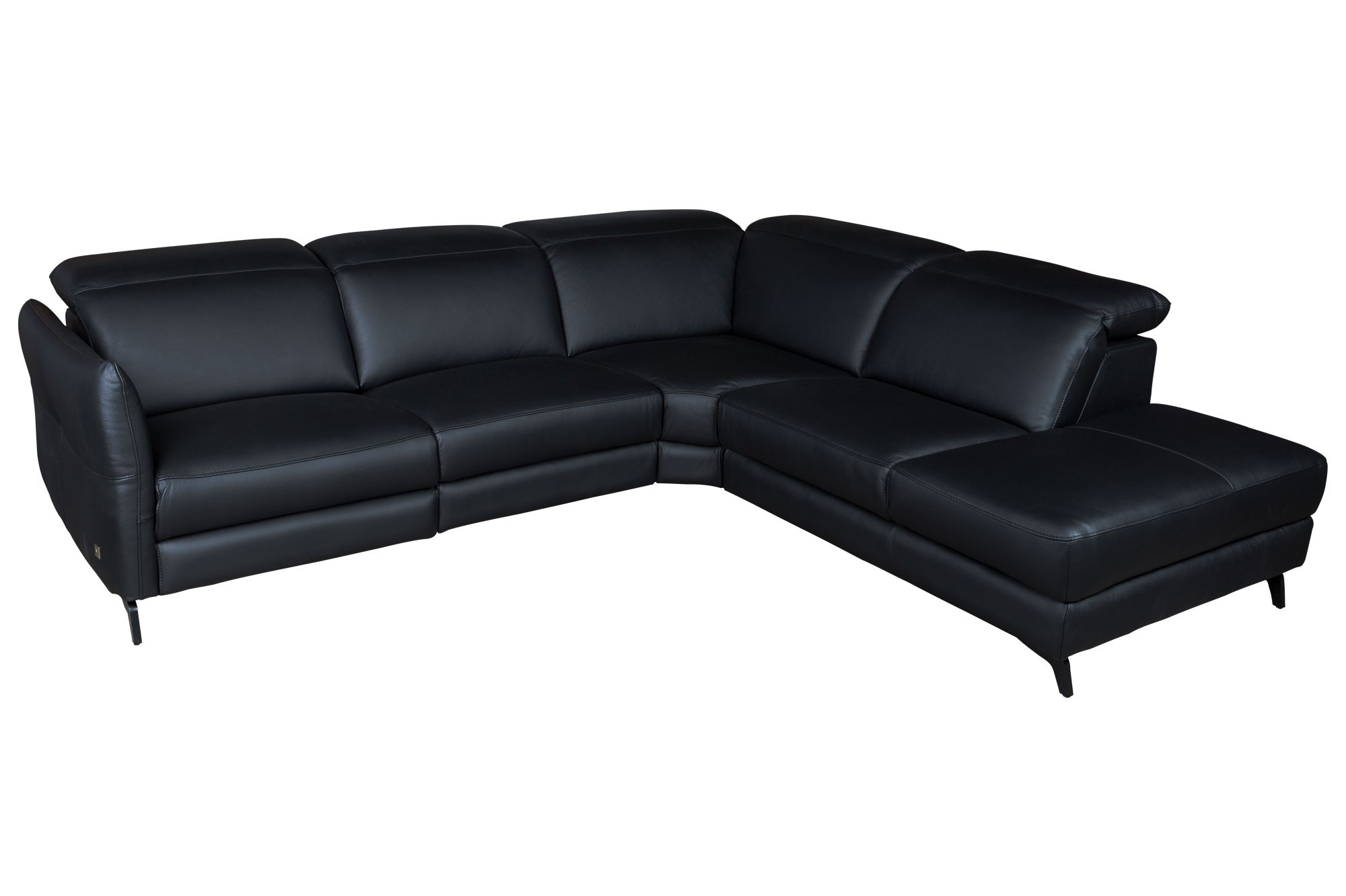 Emiliano Recliner Leather Sofa Right