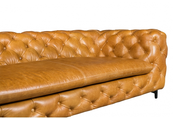 Patrizio 3-Seater Leather Sofa