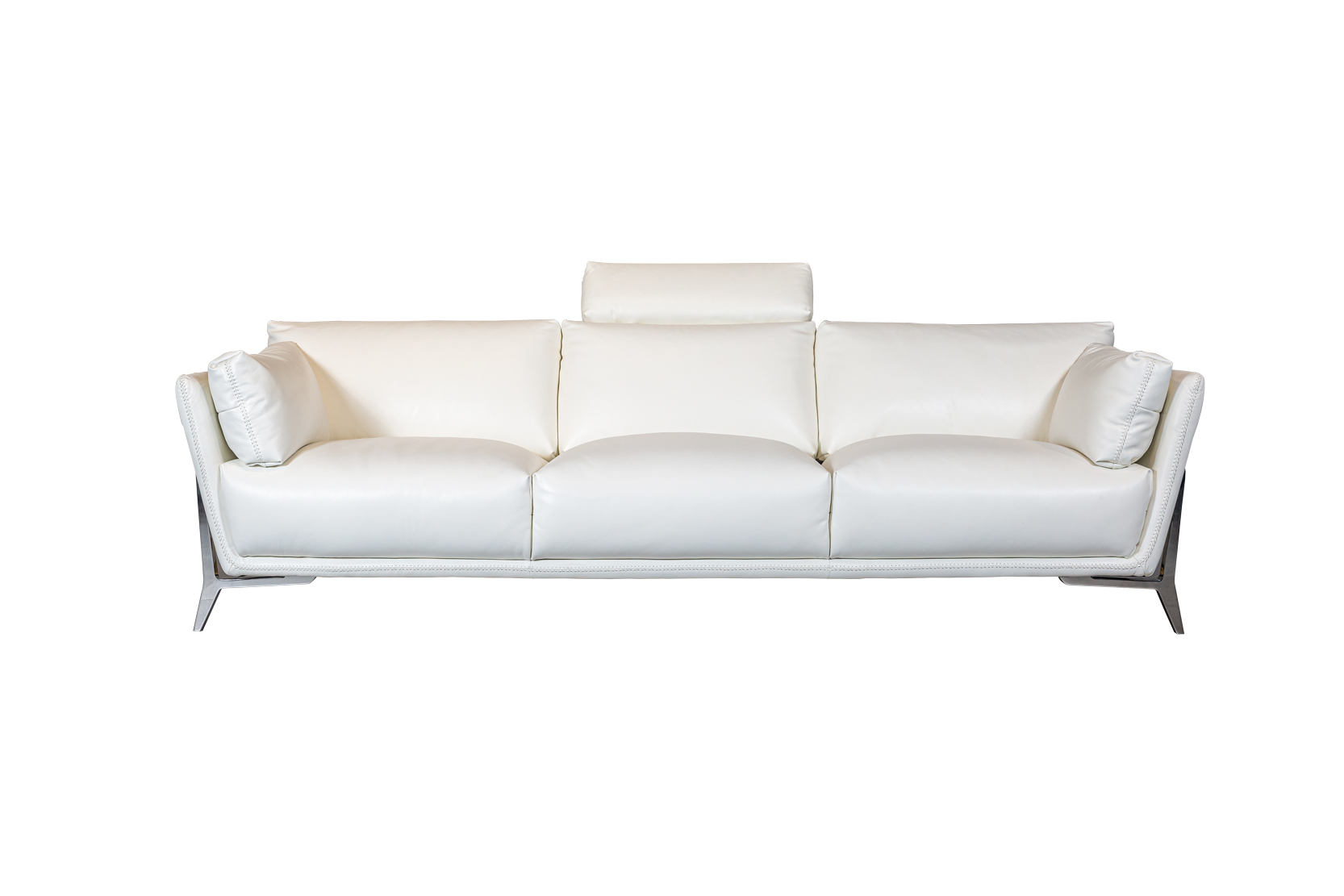 Alessandro 3-Seater Sofa White
